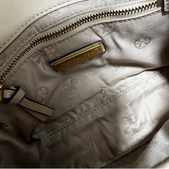 Tory Burch Fleming Convertible Shoulder Bag Shell Pink Quilted Leather - Picture 3 of 10